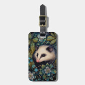 Opossum in het Brambles Bagagelabel (Voorkant verticaal)