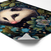 Opossum in het Brambles Poster (Hoek)