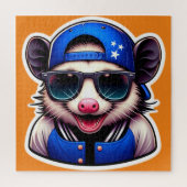 OPOSSUM IN VARSITY JACKET 3 LEGPUZZEL (Verticaal)
