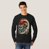 Opossum Japanese Wave  Vintage Possum   1 T-shirt (Voorkant volledig)