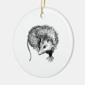 Opossum Keramisch Ornament (Links)