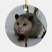 Opossum Keramisch Ornament (Voorkant)
