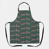 Opossum Kerst Cute Wilde Dieren Grappige Kerstmis Schort (Voorkant)