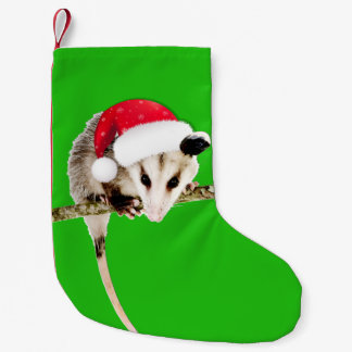 Opossum kerststooking kleine kerstsok
