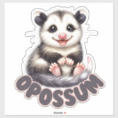 OPOSSUM - KINDERDAGVERBLIJF STICKER (Vel)