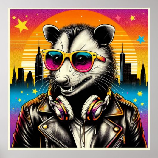 OPOSSUM-LEVEN IN DE STAD 2 POSTER (Voorkant)