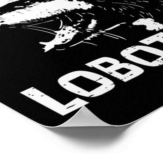 Opossum Live Liefde Lobotomie Possum Street Trash  Poster (Hoek)