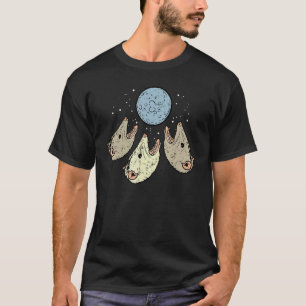 Opossum Maan Possum Kat Dier Straatkatten Mannen V T-shirt