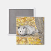 Opossum magneet (Voorkant / Achterkant)