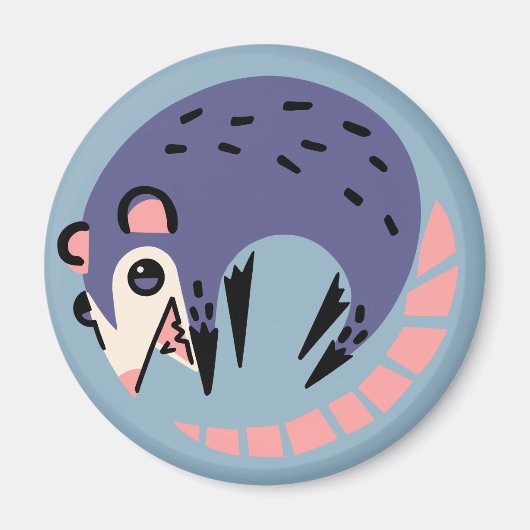 Opossum magneet (Voorkant)