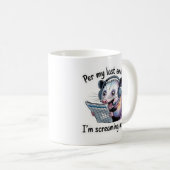 Opossum Office Mug - Per My Last Email Funny Coffe Koffiemok (Voorkant rechts)
