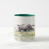 Opossum Opossum Kunst Dier Natuur Mok Beker (Midden)