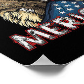 Opossum Possum - Patriottische Verenigde Staten 4  Poster (Hoek)