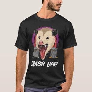 Opossum Prullenbak Leven Possum Prullenbak Kat Mar T-shirt