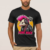 OPOSSUM-PUNK ROTSPINK T-SHIRT (Voorkant)