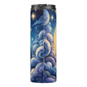 Opossum slapen op de maan thermosbeker (Achterkant)