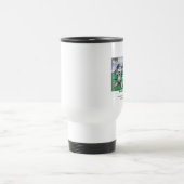 OPossum Spelen dode Cartoon Funny Travel Mug Reisbeker (Center)