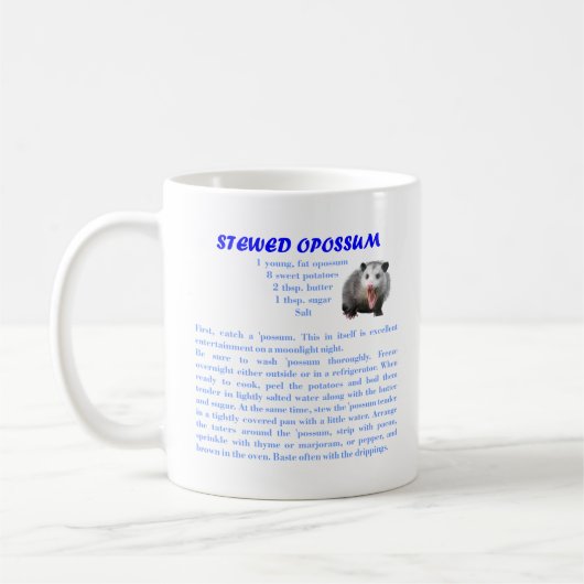 Opossum Stew Koffiemok (Links)