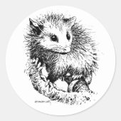 Opossum Stickers (Voorkant)