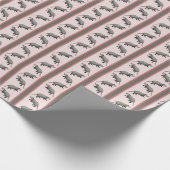 Opossum Streep Cadeaupapier (Hoek)