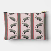 Opossum Stripe Zipper Pouch Etui (Achterkant)