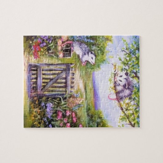 Opossum SUMMER CHAT Puzzle Legpuzzel (Horizontaal)