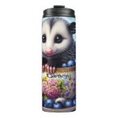 Opossum Tea Party Thermosbeker (Voorkant)