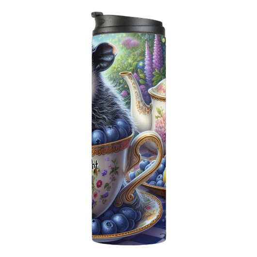 Opossum Tea Party Thermosbeker (Geroteerd rechts)