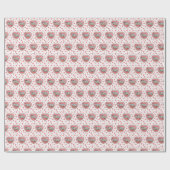 Opossum Valentine's Day Cadeaupapier (Vlak)