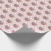 Opossum Valentine's Day Cadeaupapier (Hoek)