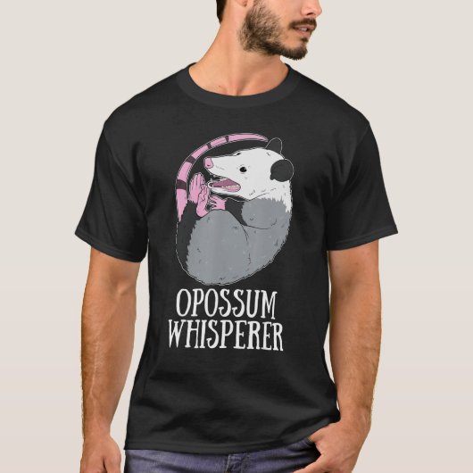 Opossum Whisperer Funny Trash Possum Dead Opossum T-shirt (Voorkant)