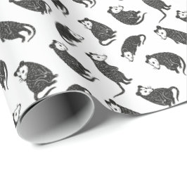 Opossums Cadeaupapier