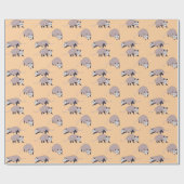 Opossums Cadeaupapier (Vlak)