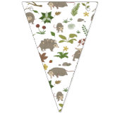 Opossums in een bessenveld in het wit vlaggetjes (Eerste vlag)