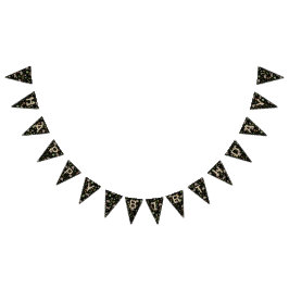 Opossums in een bessenveld in zwart vlaggetjes