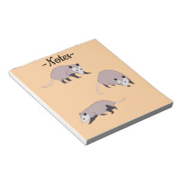 Opossums Notitieblok