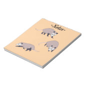 Opossums Notitieblok (Linkerzijde)