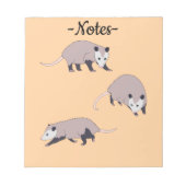Opossums Notitieblok (Voorkant)