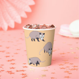 Opossums Papieren Bekers