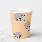 Opossums Papieren Bekers (Achterkant)