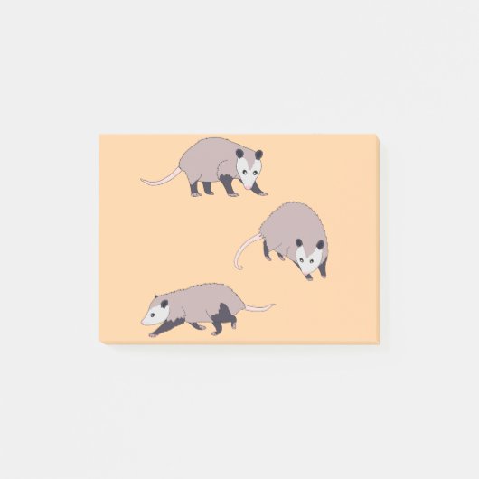 Opossums Post-it® Notes (Voorkant)