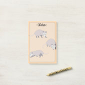 Opossums Post-it® Notes (Op bureau)