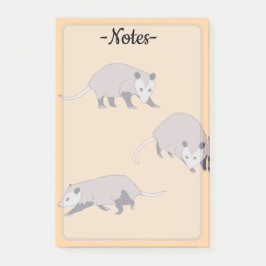Opossums Post-it® Notes