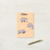 Opossums Post-it® Notes (Op bureau)
