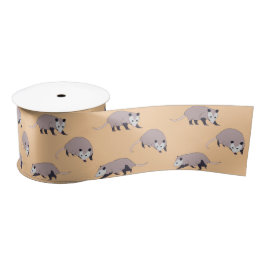 Opossums Satijnen Lint