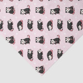 Opossums Tissuepapier (Detail)