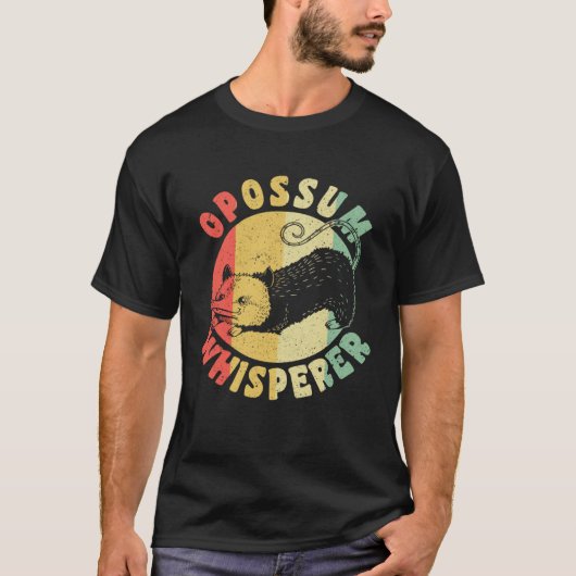 Opossums Vintage Opossum Whisperer T-shirt (Voorkant)