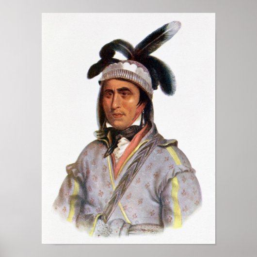 Opothle-Yoholo, een Creek Chief Poster (Voorkant)