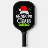 Oppa Claus kerstkerstkerstman Pickleball Paddle (Voorkant)