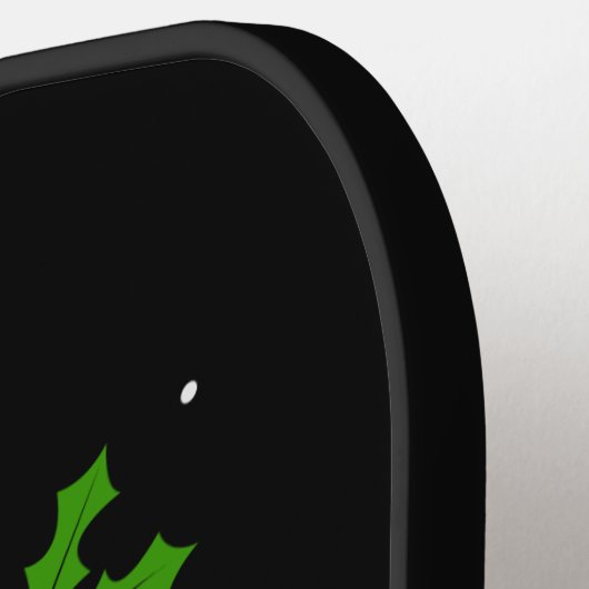 Oppa Claus kerstkerstkerstman Pickleball Paddle (Links Detail)